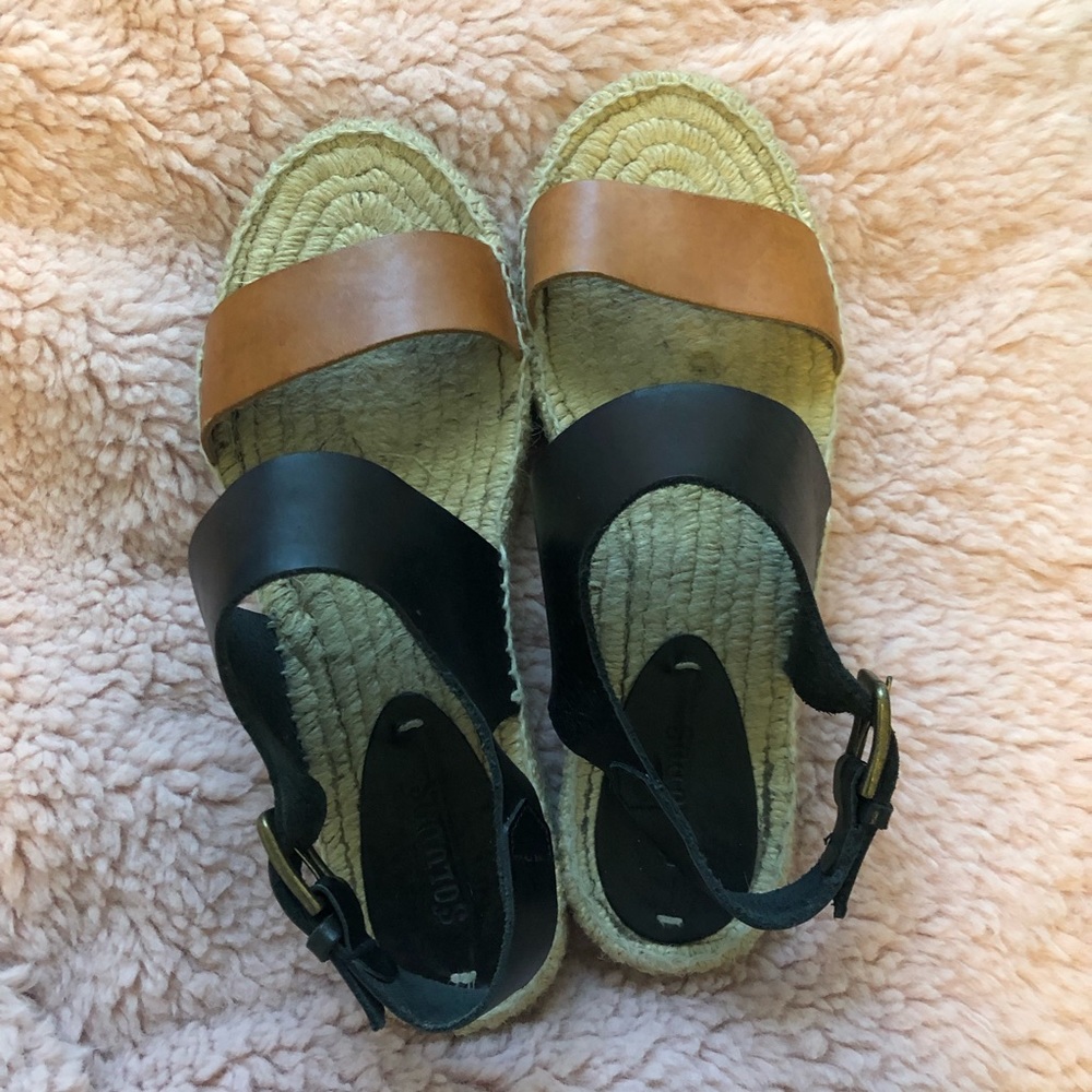 Soludos multi color espadrille sandal!